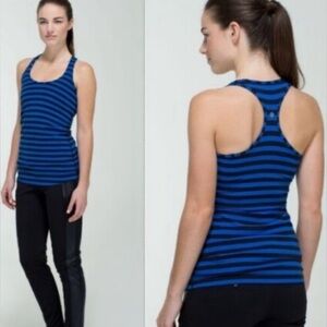 Lululemon - cool racerback striped US4